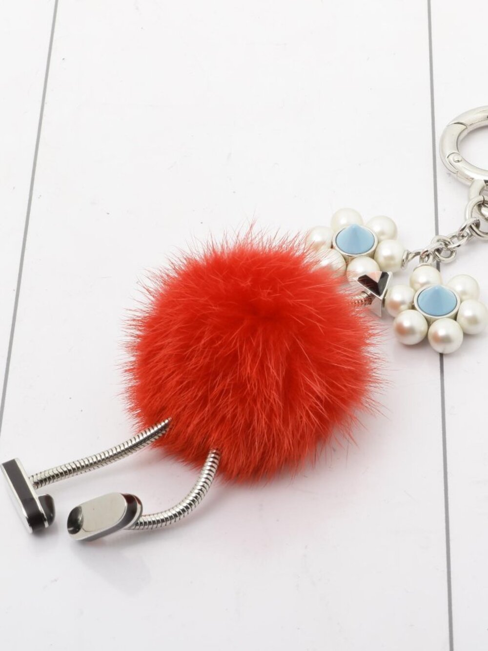 Fendi Mink Fur "Hypnoteyes Chick" Bag Charm